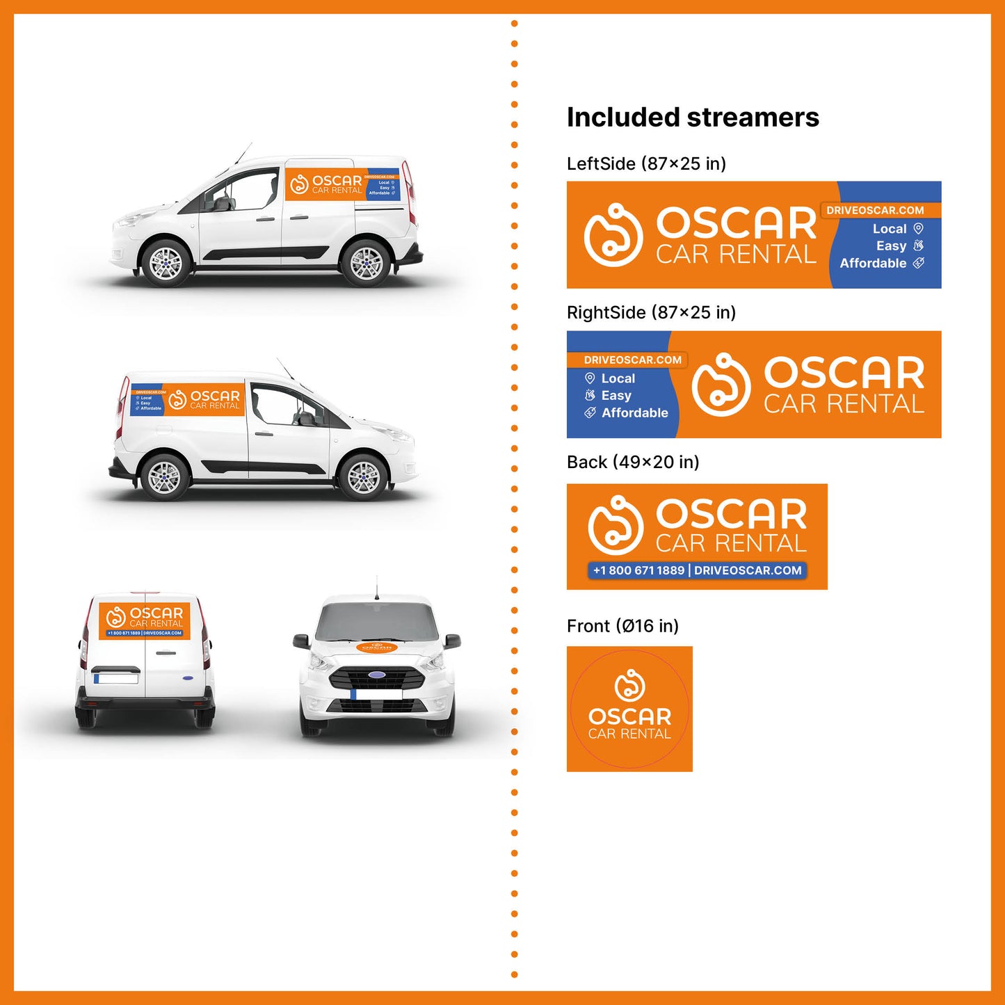 Streamers: Small Cargo Van