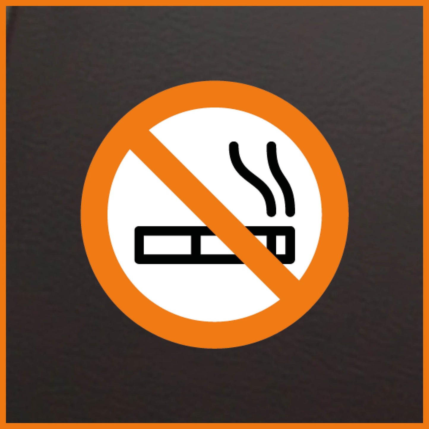 No smoking sticker (5 pieces)