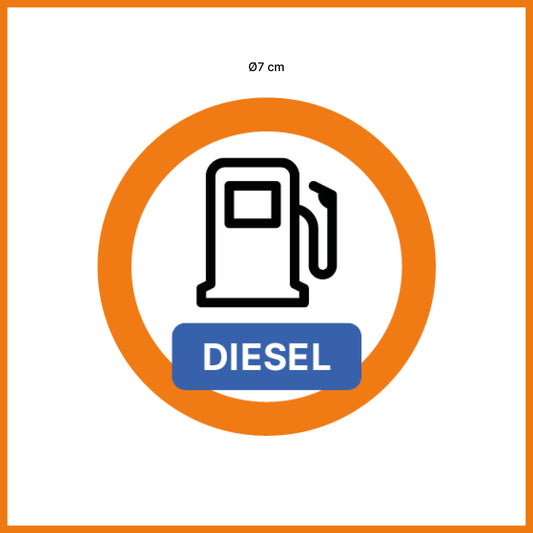 Diesel sticker (5 pieces)
