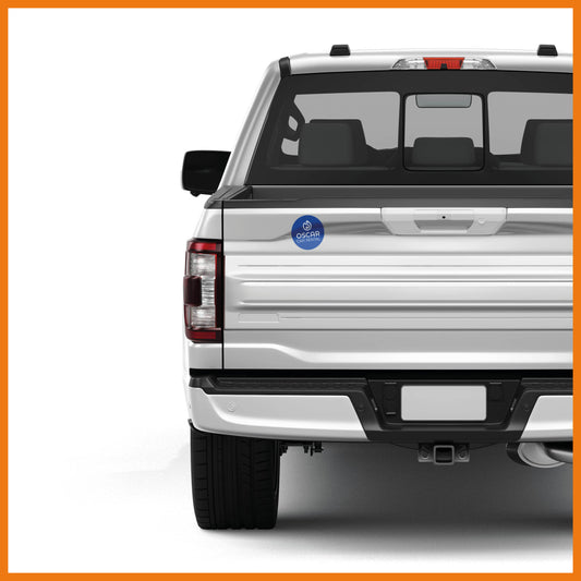 Oscar sticker round (5 Pieces)